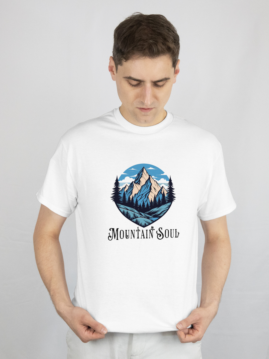 'Mountain Soul' Classic T-Shirt Unisex – Lightweight Cotton Everyday Tee by ToggMuse
