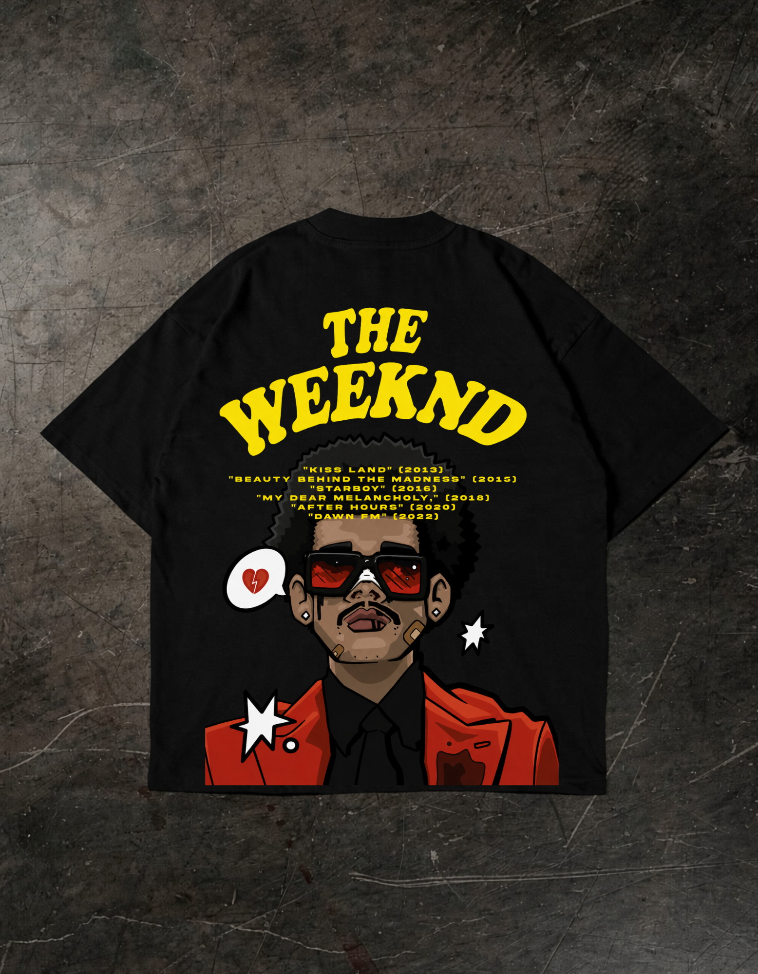 Weeknd  Streetwear Oversized T-shirt