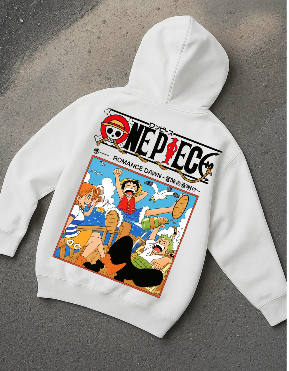 One Piece Oversized Hoodie