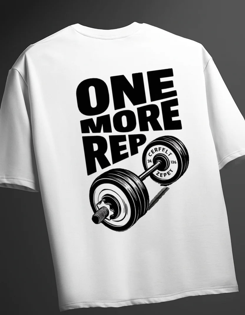 One More Rep Oversized T-Shirt
