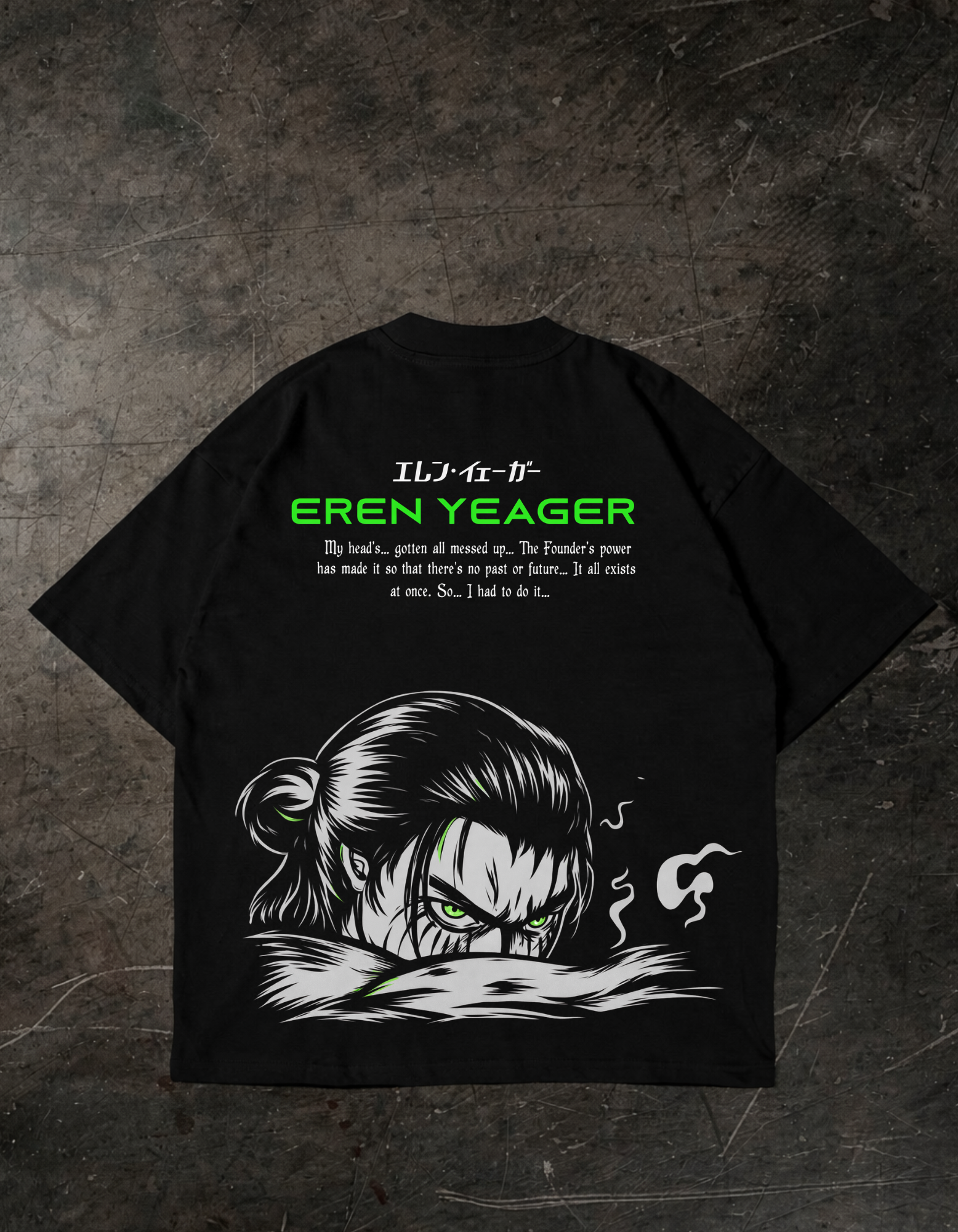 Eren -Fallen  Oversized T-Shirt