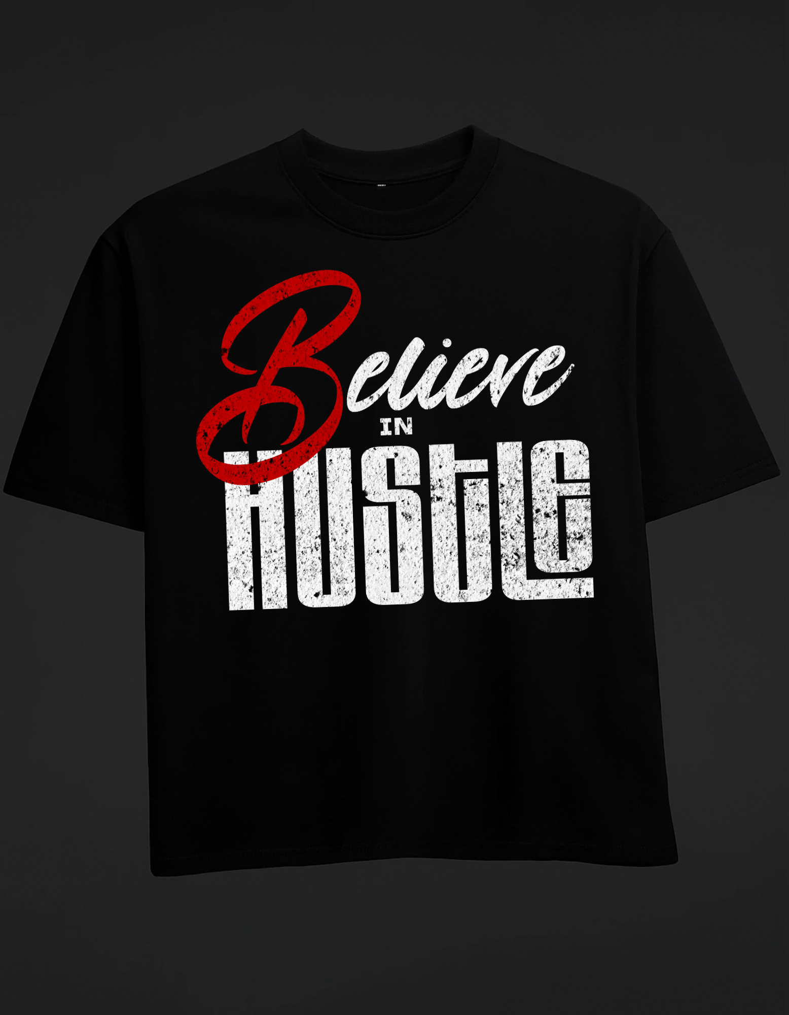 Hustle Oversized T-Shirt