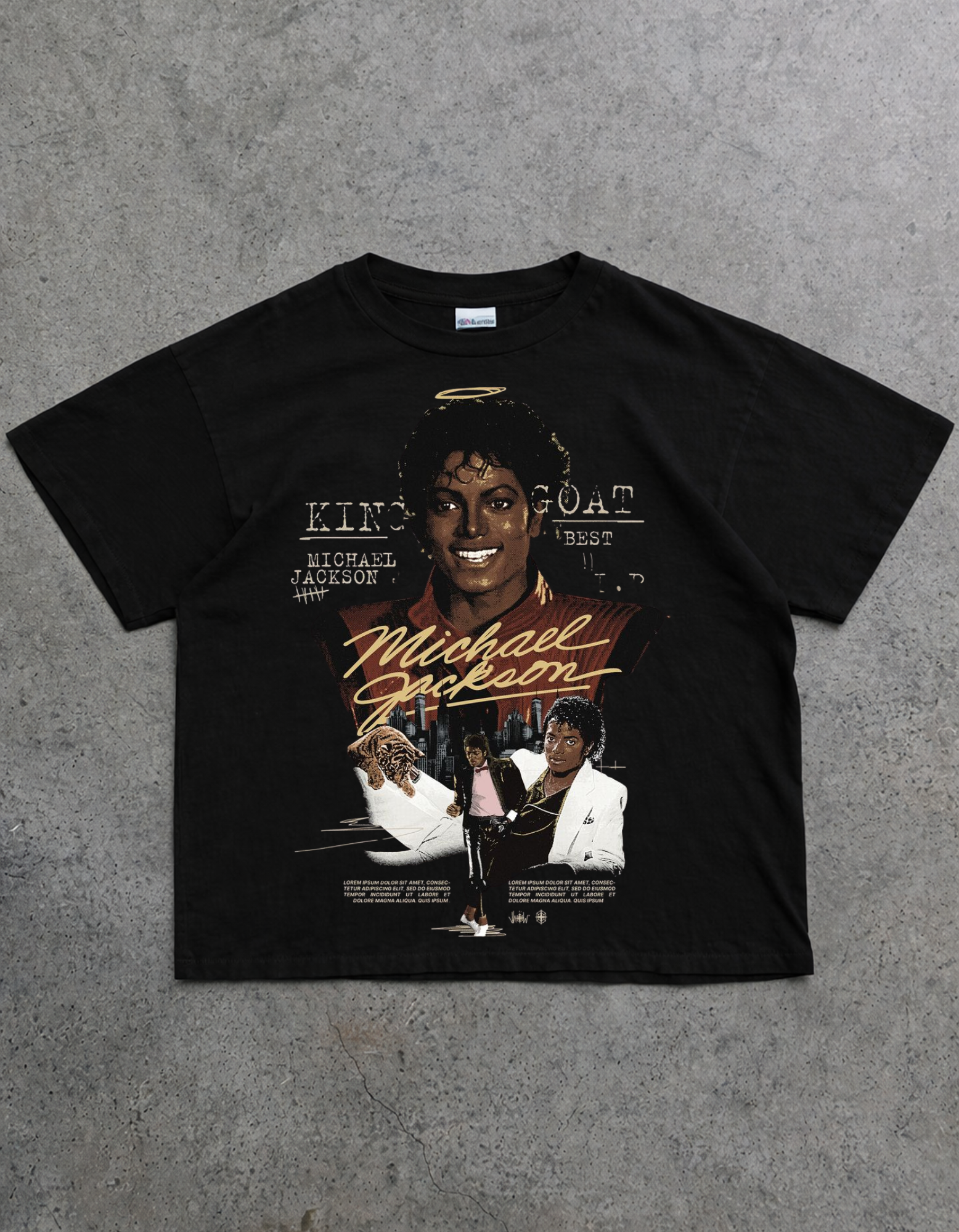 P POP Michael Jackson Oversize T-shirt