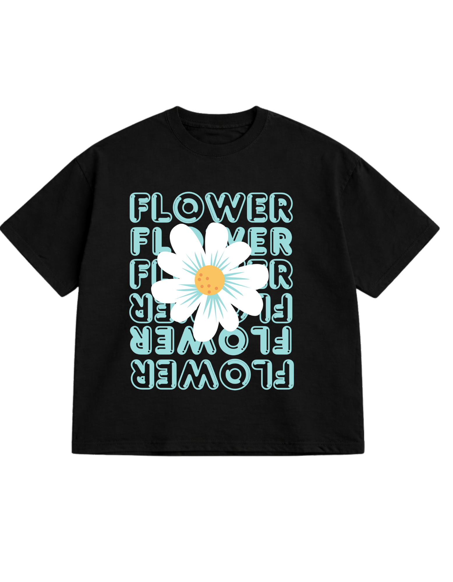 Flower Oversized T-Shirt