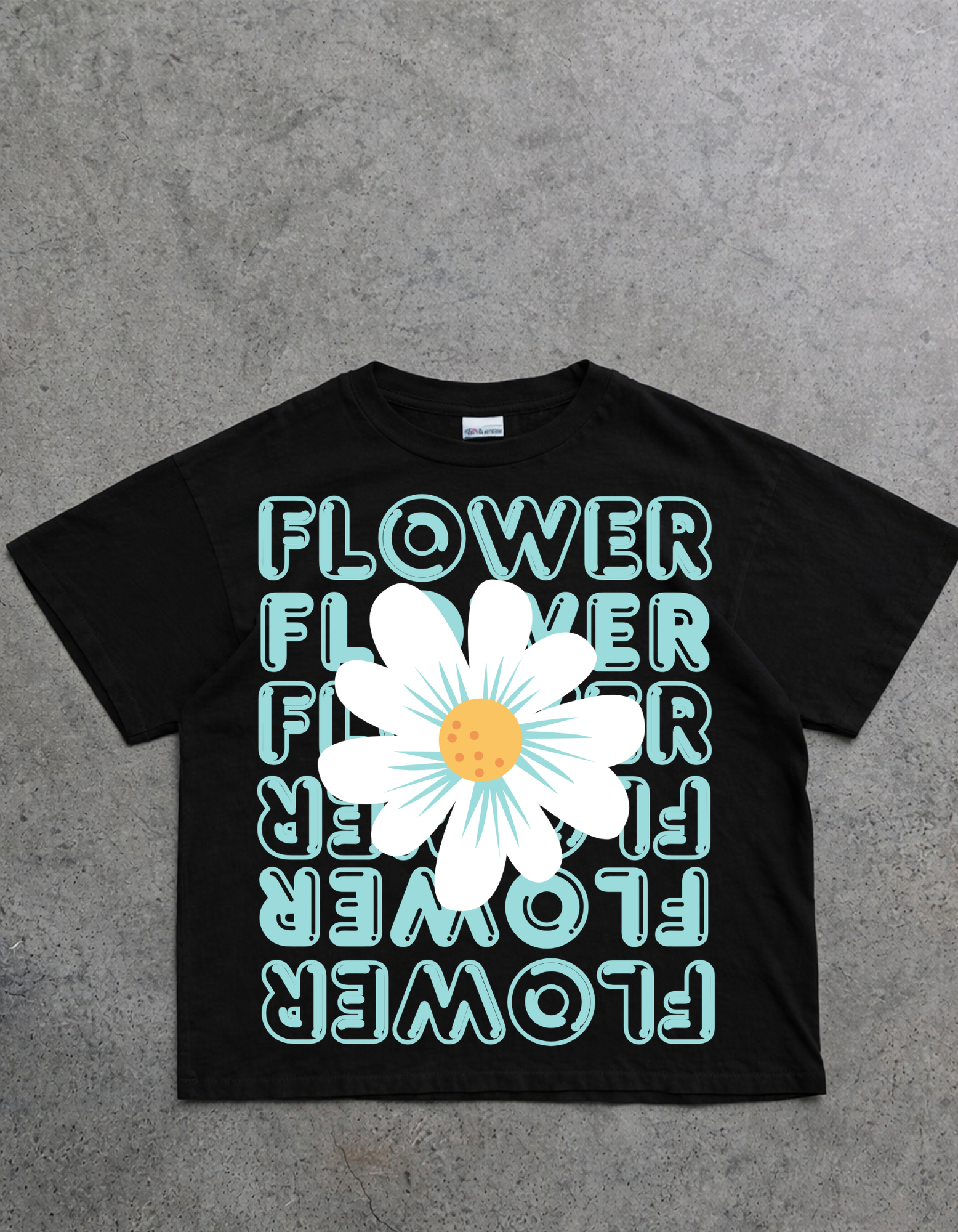 Flower Oversized T-Shirt