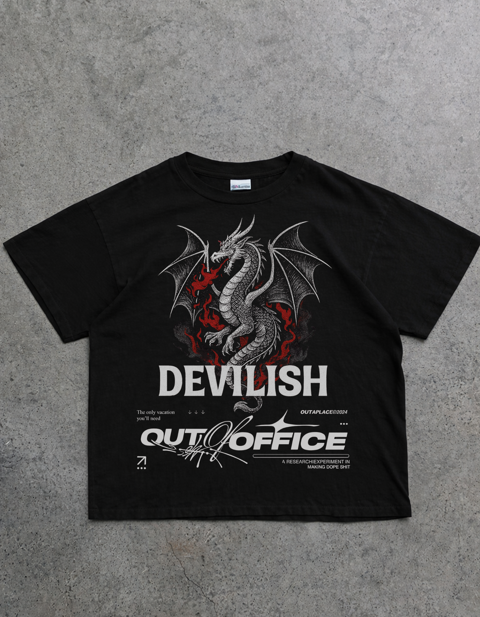 Devi drakon Oversized T-Shirt