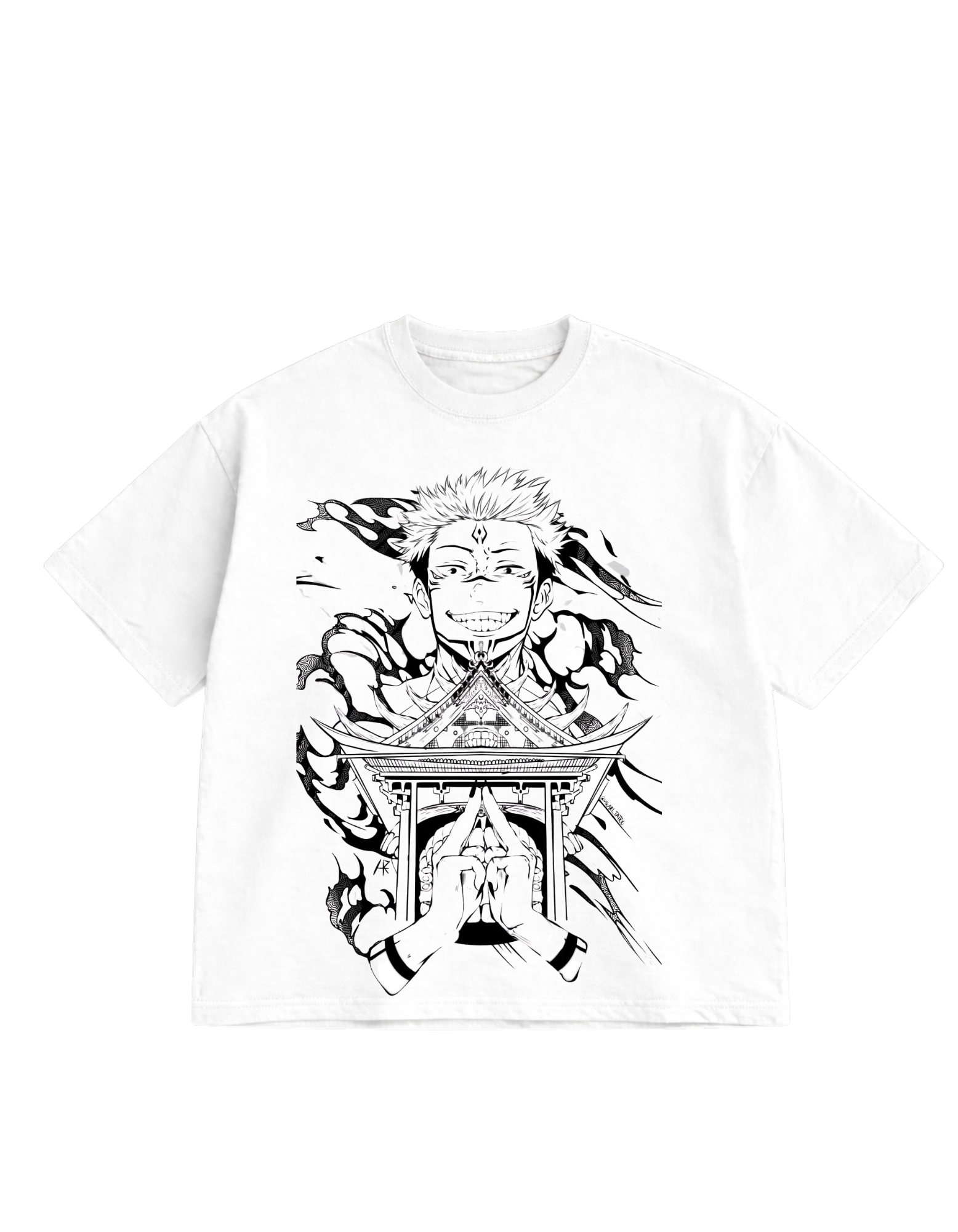 Sukuna Domain Oversized T-Shirt