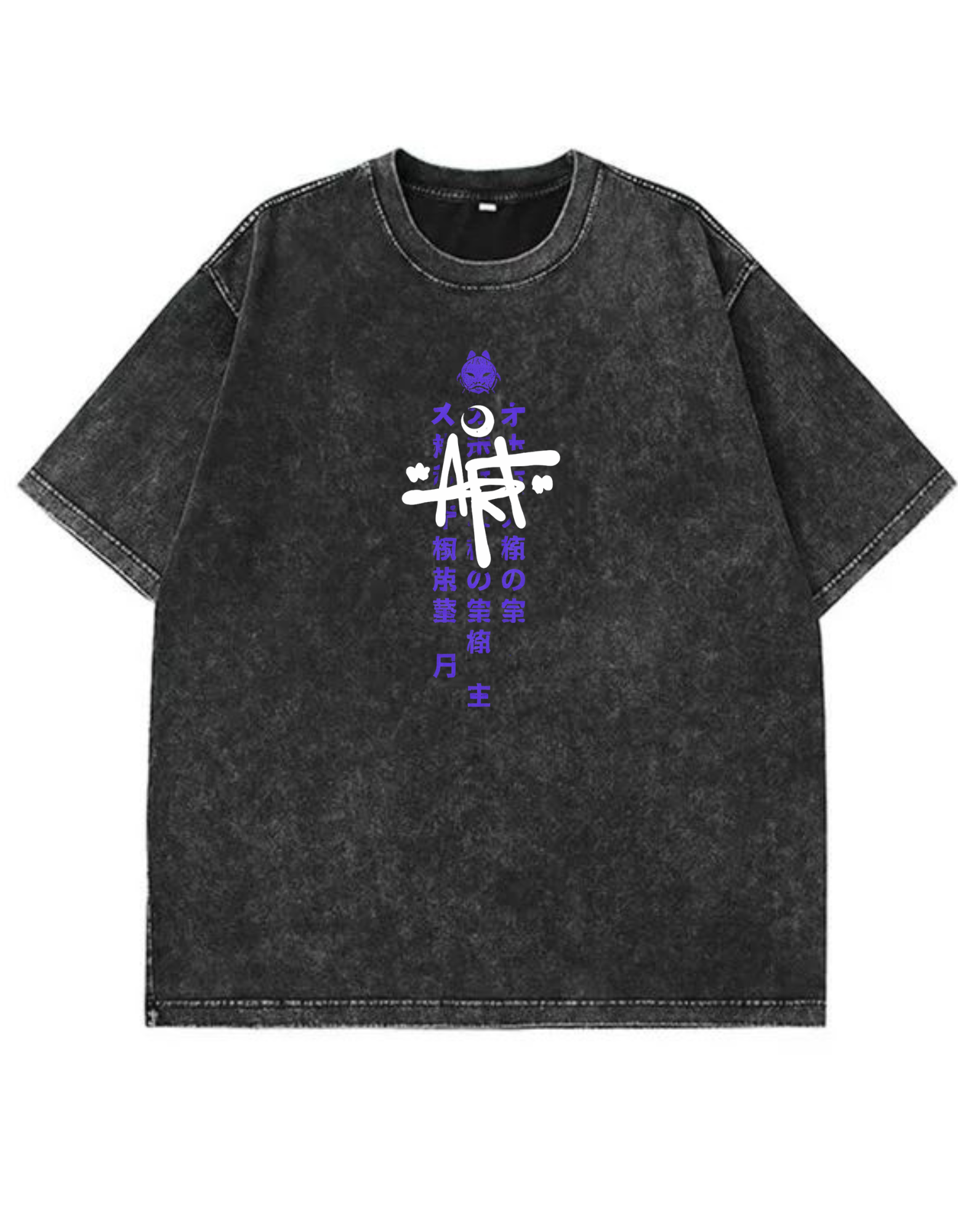 Kokushibo Acid Oversized T-Shirt
