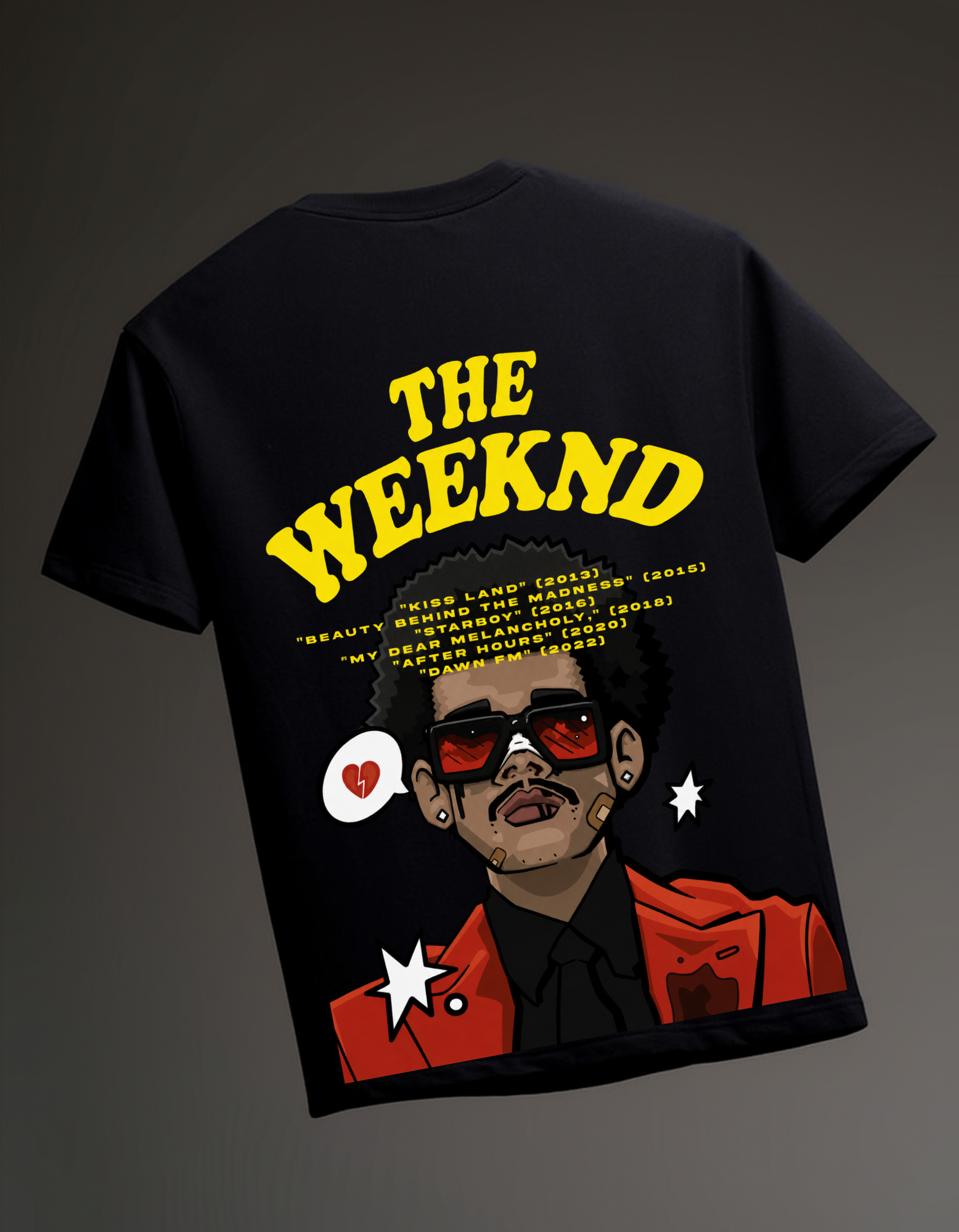 Weeknd  Streetwear Oversized T-shirt