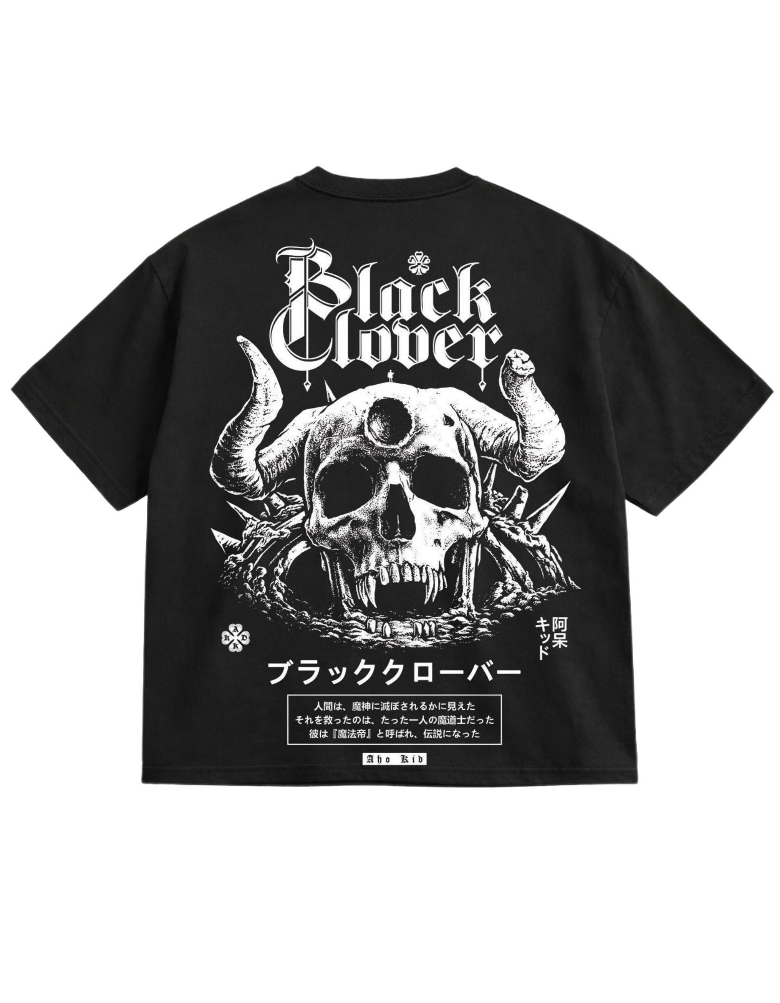 black Clover trendy Oversize T-shirt