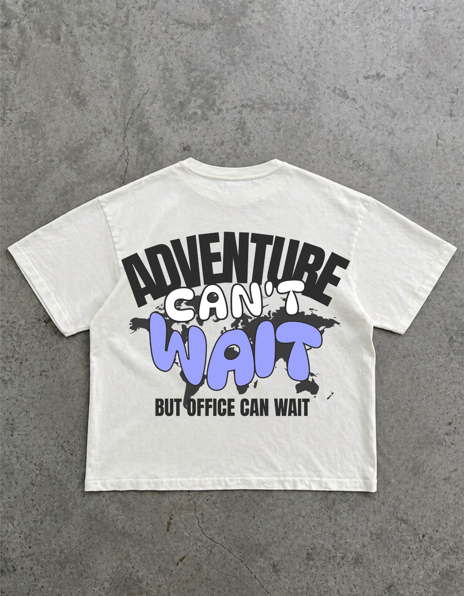 ADVENTURE WAIT Oversized T-Shirt