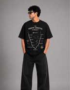 THE SOUTH COASTAL CIRCUIT Oversized T-Shirt