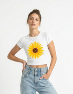 Sunflower  Crop Top