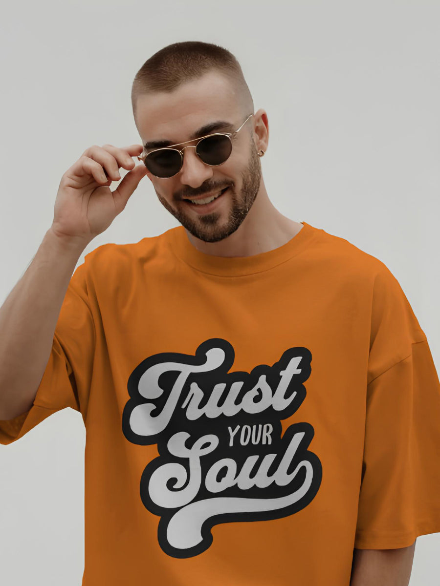 'Trust Your Soul' Graffiti Streetwear T-Shirt – Unisex Oversized Urban Style Tee by ToggMuse
